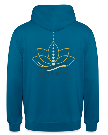 SpaVibes Unisex Hoodie - diepzeeblauw 