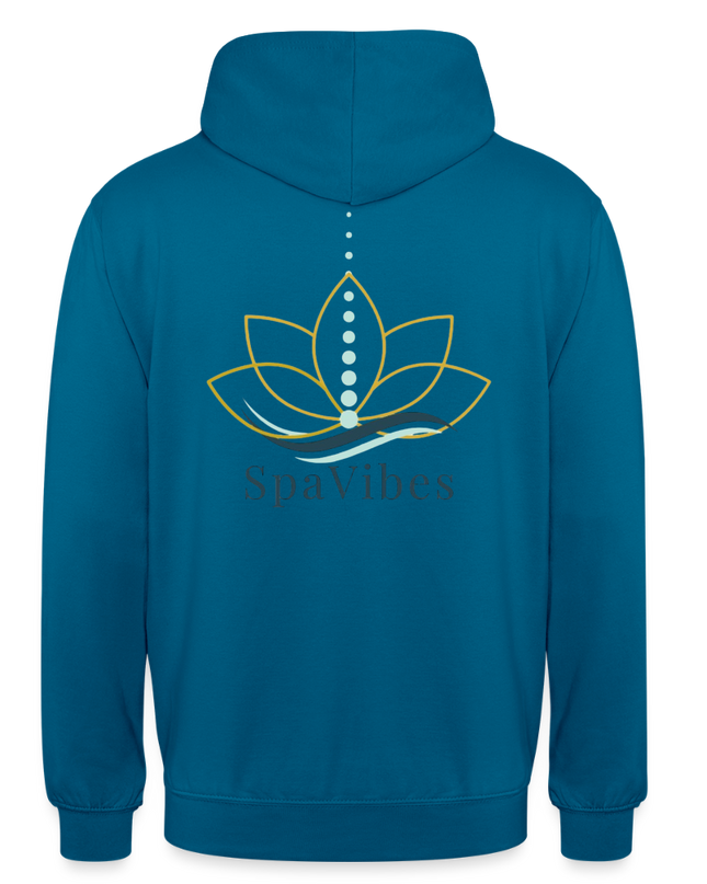 SpaVibes Unisex Hoodie - diepzeeblauw 