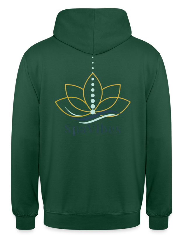 SpaVibes Unisex Hoodie - flesgroen