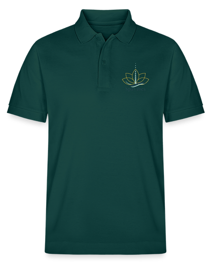 SpaVibes Organic Polo Shirt - geglazuurd groen