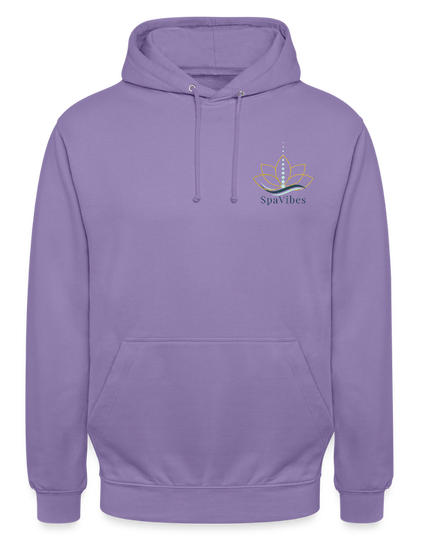 SpaVibes Unisex Hoodie - lavendel