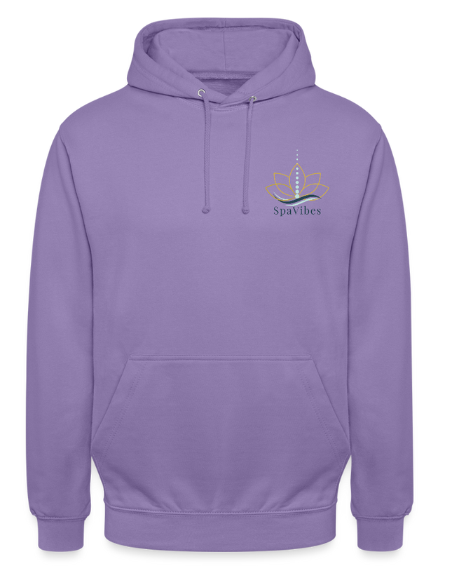 SpaVibes Unisex Hoodie - lavendel