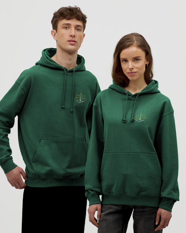 SpaVibes Unisex Hoodie - flesgroen