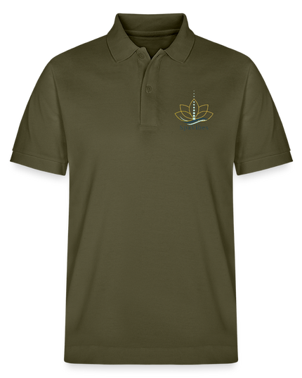 SpaVibes Organic Polo Shirt - kaki