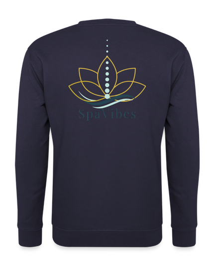 SpaVibes Unisex Sweatshirt - navy