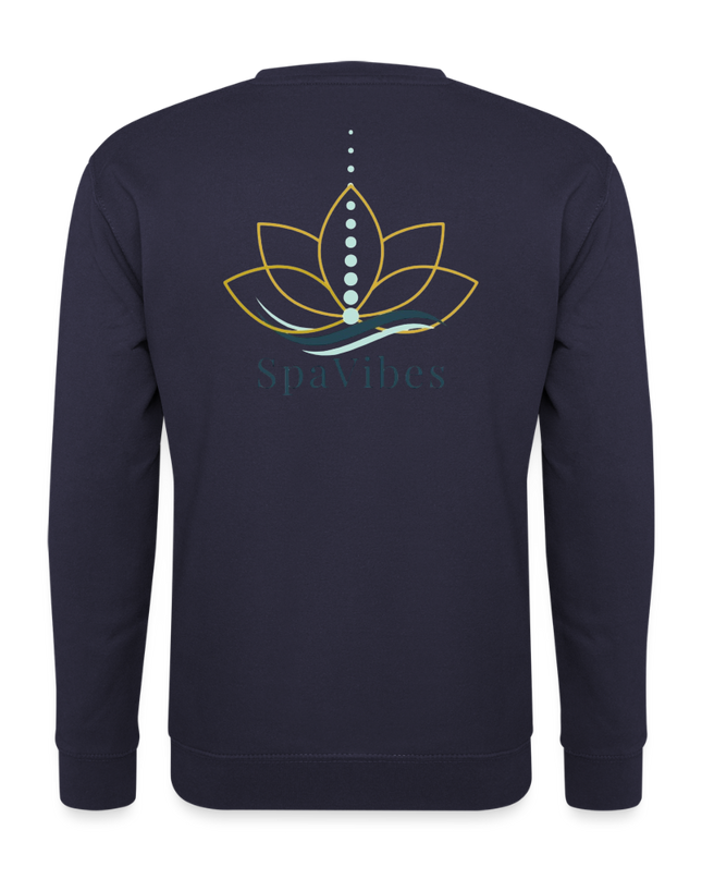SpaVibes Unisex Sweatshirt - navy