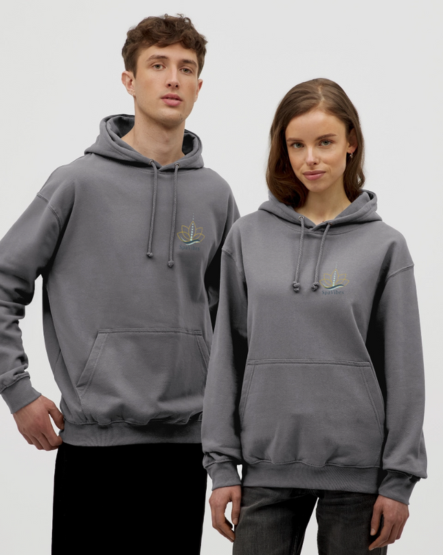 SpaVibes Unisex Hoodie - middelgrijs