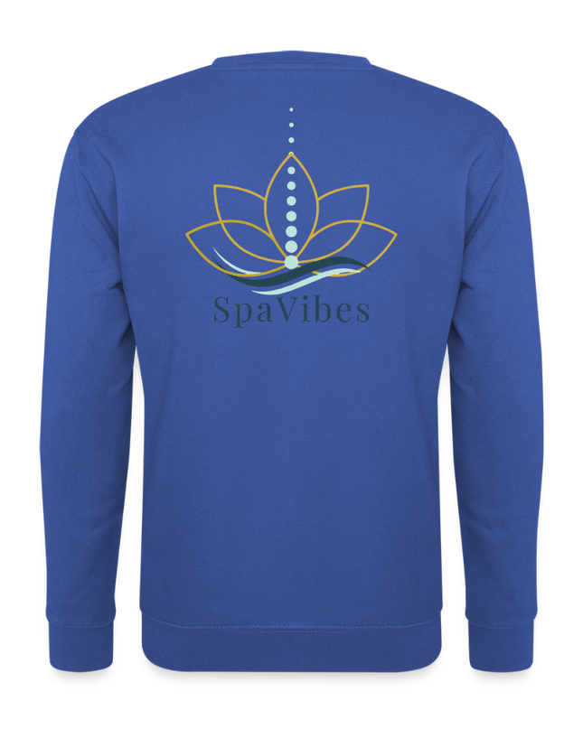 SpaVibes Unisex Sweatshirt - koningsblauw