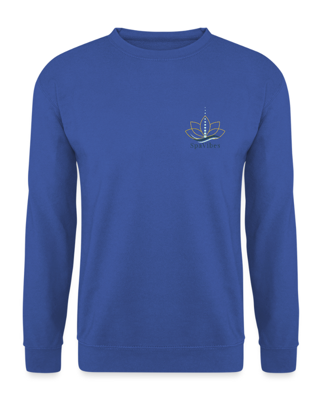 SpaVibes Unisex Sweatshirt - koningsblauw