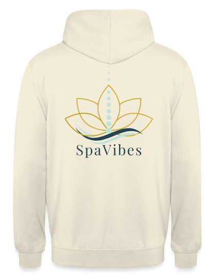 SpaVibes Unisex Hoodie - vanille-milchshake