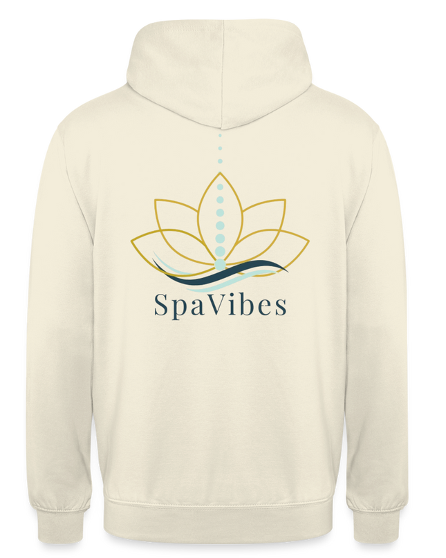 SpaVibes Unisex Hoodie - vanille-milchshake