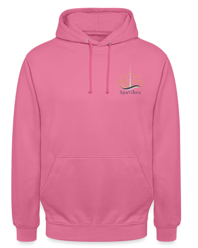 SpaVibes Unisex Hoodie - pink
