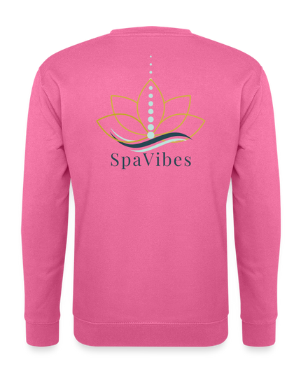 SpaVibes Unisex Sweatshirt - pink