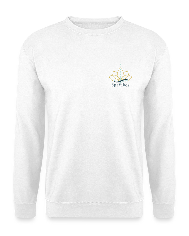 SpaVibes Unisex Sweatshirt - wit
