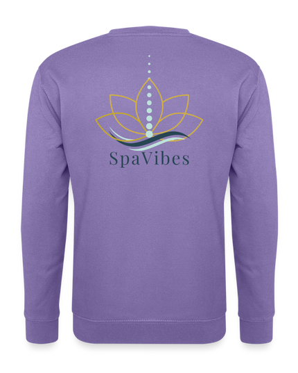 SpaVibes Unisex Sweatshirt - lavendel