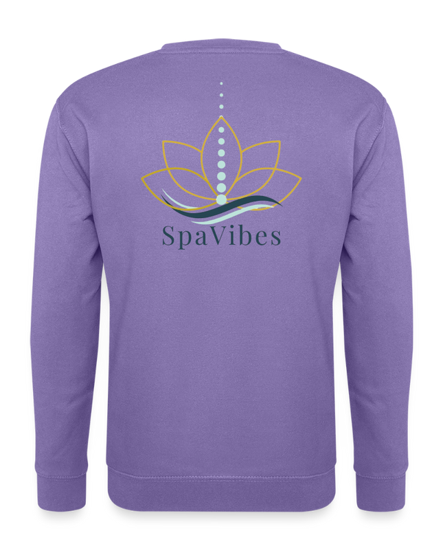 SpaVibes Unisex Sweatshirt - lavendel