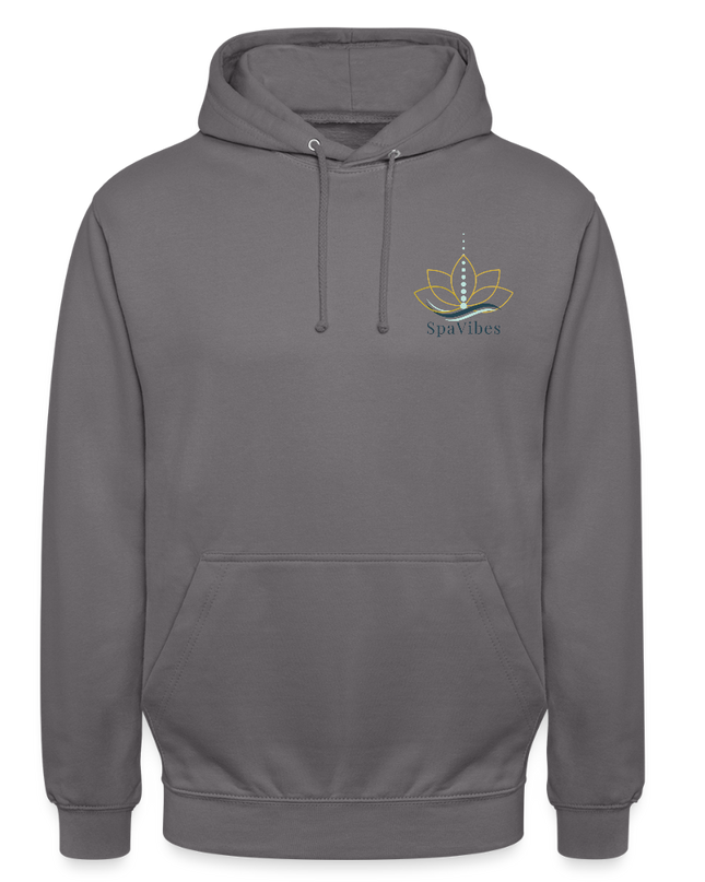 SpaVibes Unisex Hoodie - middelgrijs