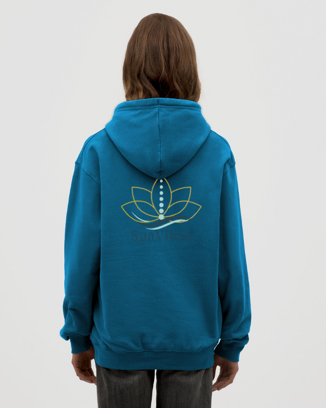 SpaVibes Unisex Hoodie - diepzeeblauw 