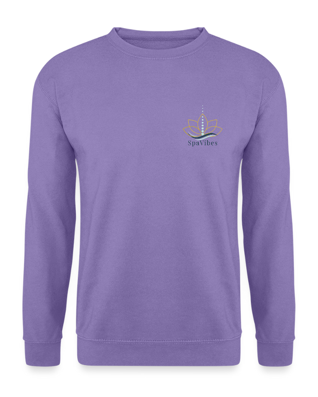 SpaVibes Unisex Sweatshirt - lavendel