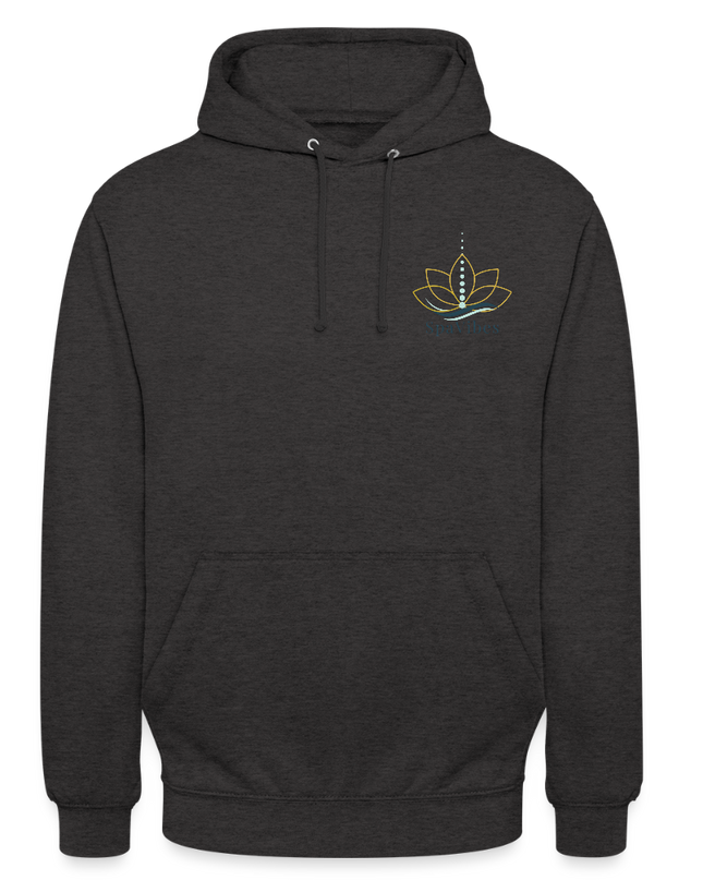 SpaVibes Unisex Hoodie - houtskool