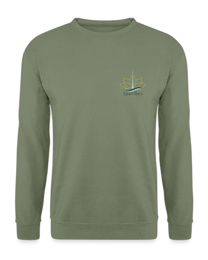 SpaVibes Unisex Sweatshirt - legergroen