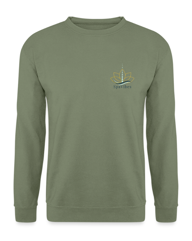 SpaVibes Unisex Sweatshirt - legergroen