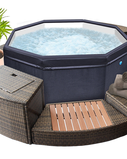 NetSpa Octopus met meubilair