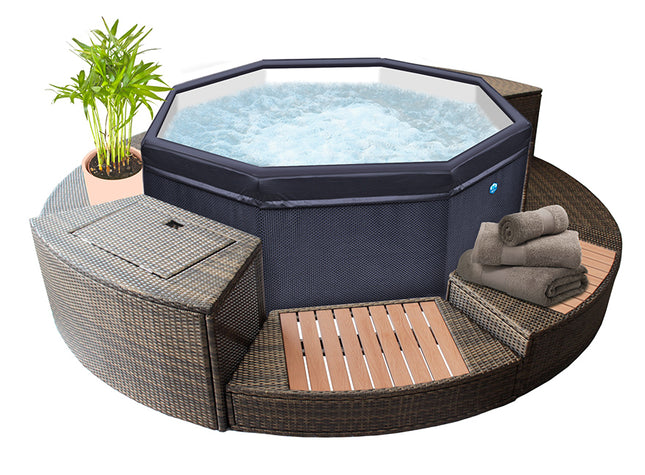 NetSpa Octopus met meubilair