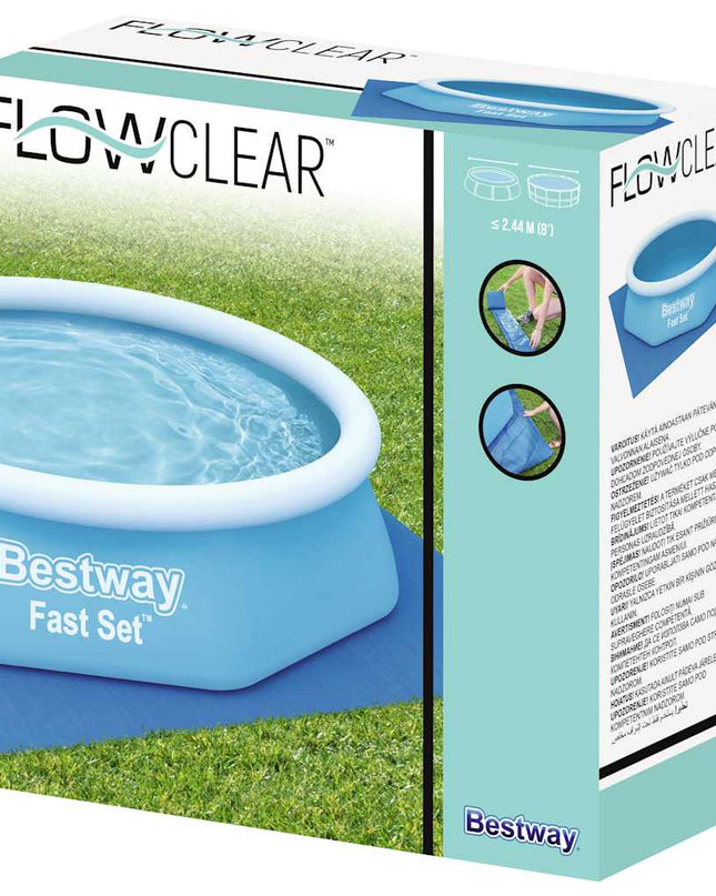 Bestway Zwembadgrondzeil Flowclear 274X274 Cm