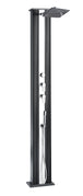 Antraciet/Geborsteld aluminium