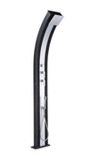Antraciet/Geborsteld aluminium