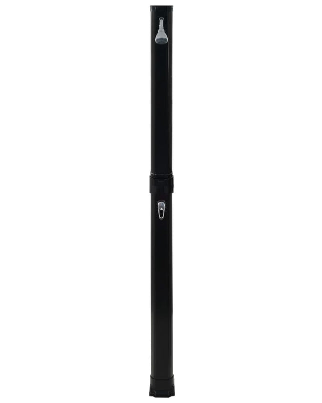 Solardouche Inklapbaar 23 L 214 Cm Zwart