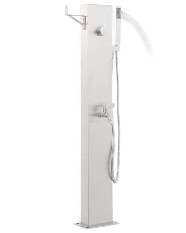Tuindouchekraan 110 Cm Roestvrij Staal