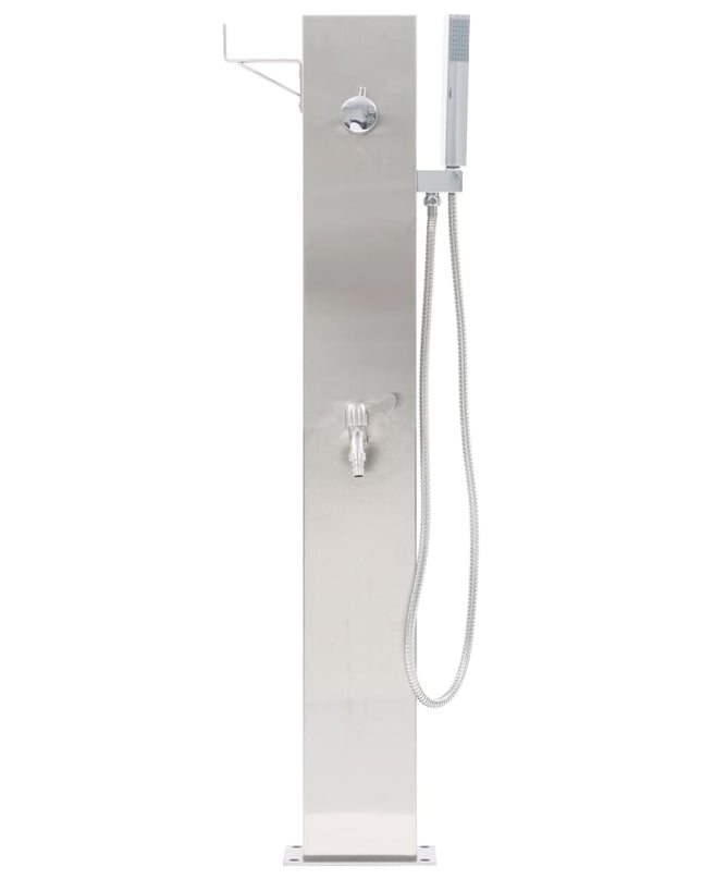 Tuindouchekraan 110 Cm Roestvrij Staal