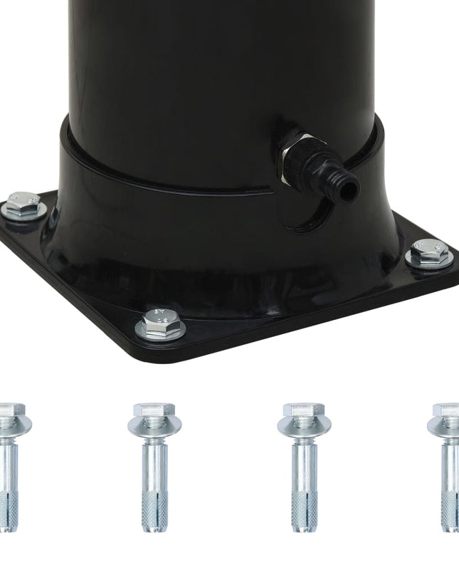 Solardouche 20 L 214 Cm Zwart