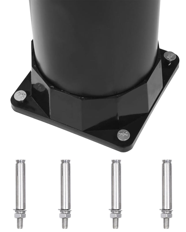 Buitendouche Solar 8 L 215 Cm Zwart