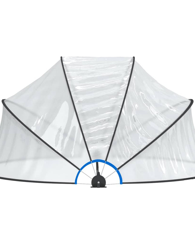 Zwembadoverkapping Rond Pvc