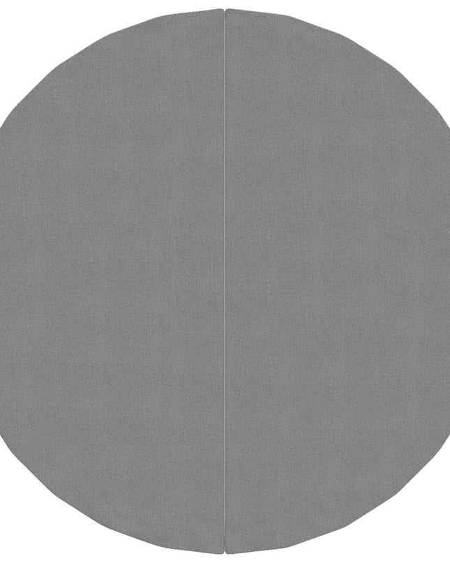 Zwembadgrondzeil Ø244 Cm Polyester Geotextiel Lichtgrijs
