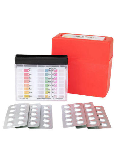 W'eau DPD testset inclusief tabletten (Chloor en pH)
