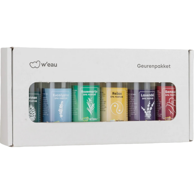 W'eau Spa geurenpakket - 6 x 100 ml