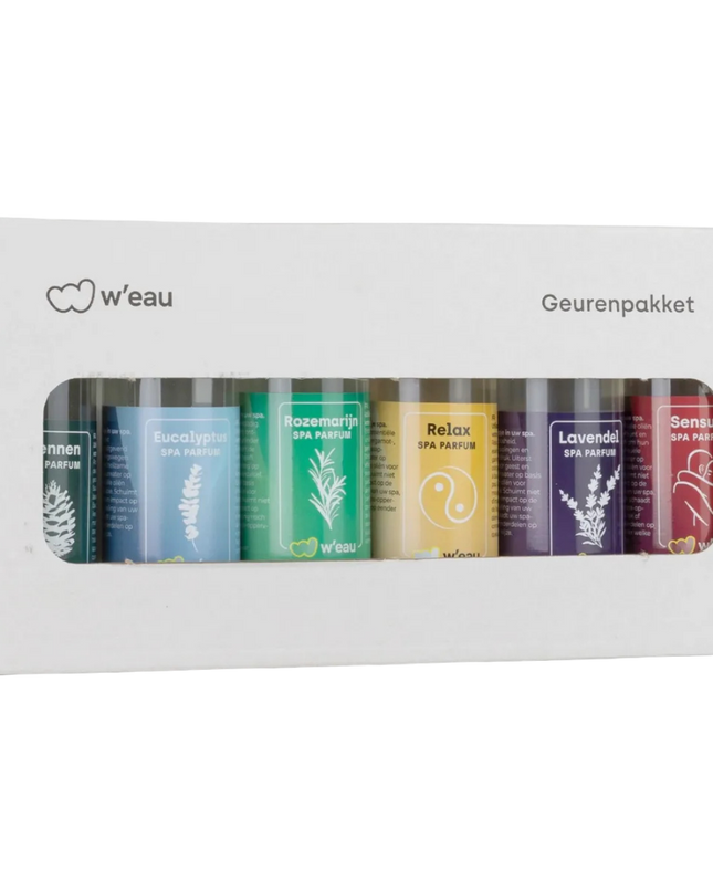 W'eau Spa geurenpakket - 6 x 100 ml