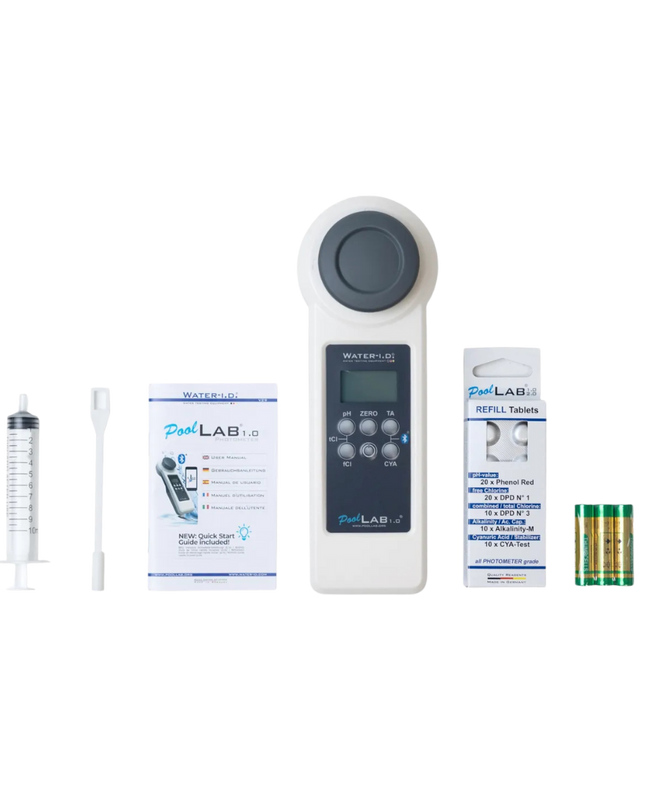 PoolLab 1.0 digitale zwembad tester