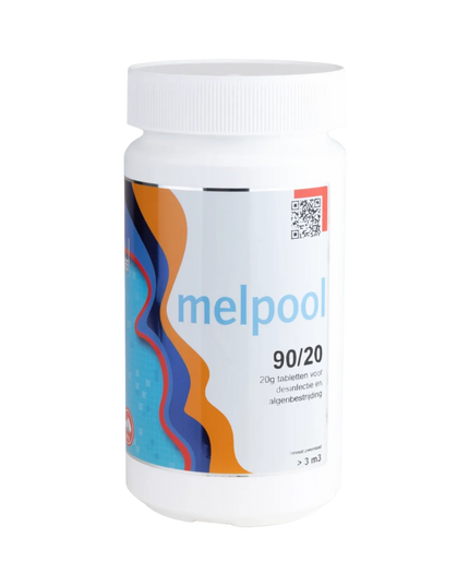 Melpool kleine chloortabletten 20 gram