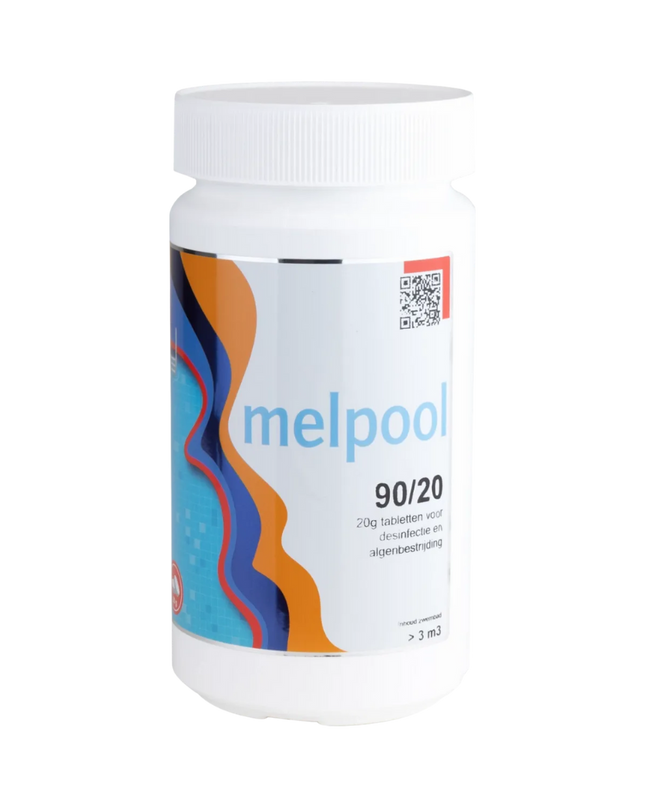 Melpool kleine chloortabletten 20 gram