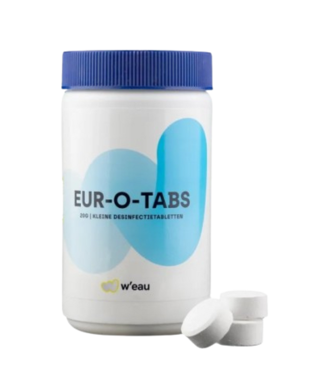 W'eau chloortabletten 20 grams tabletten
