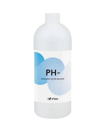 W'eau vloeibare pH minus - 1 liter