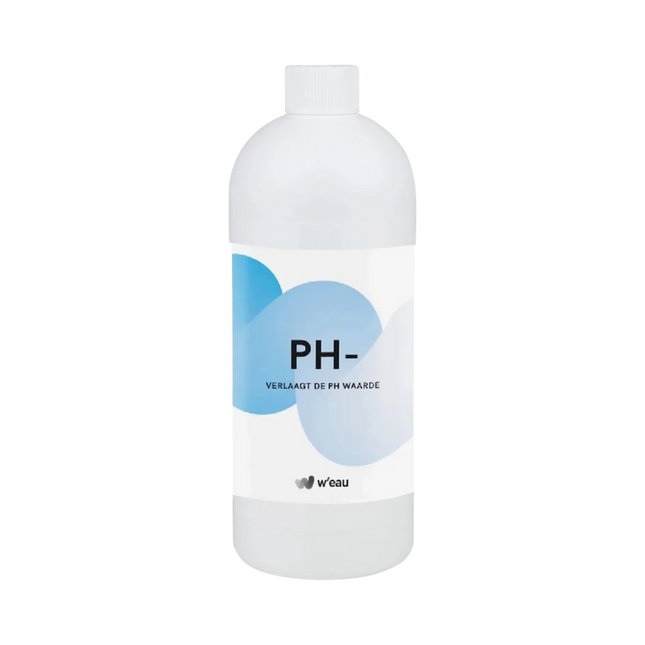 W'eau vloeibare pH minus - 1 liter