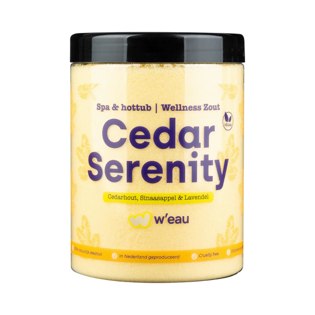W'eau badzout - Cedar Serenity - 1250 gram