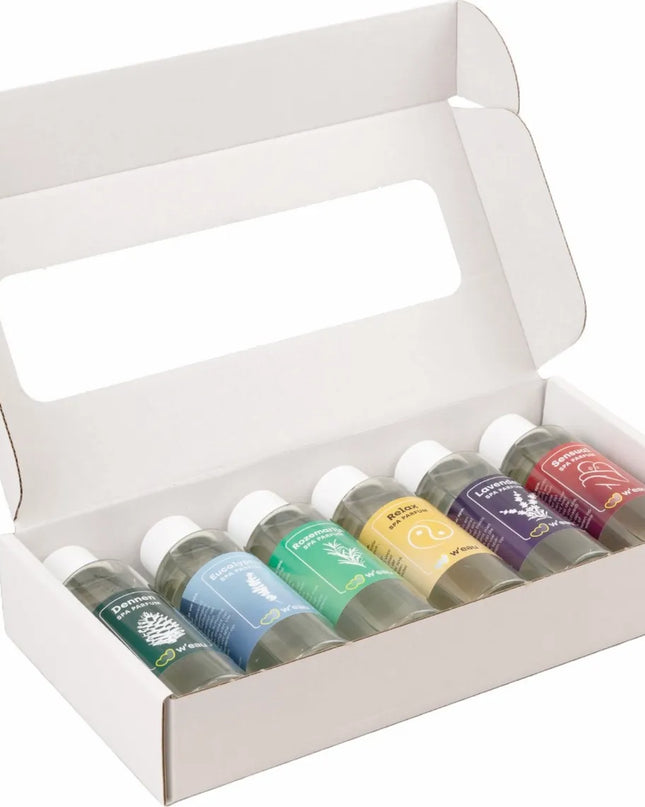 W'eau Spa geurenpakket - 6 x 100 ml
