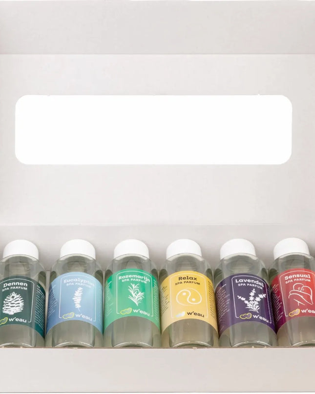 W'eau Spa geurenpakket - 6 x 100 ml